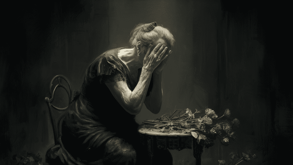 Understanding the 5 Stages of Grief: Woman Grieving Loss